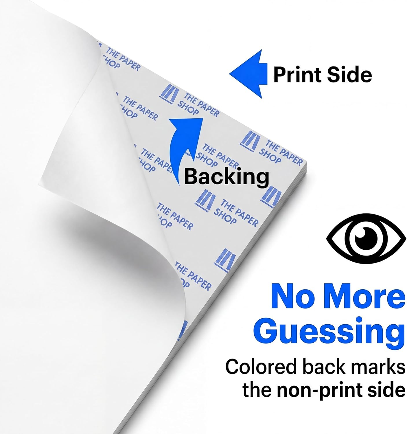 [400 Labels] Self Adhesive White Sticky Printer Labels for A4 Printer 4 per Sheet