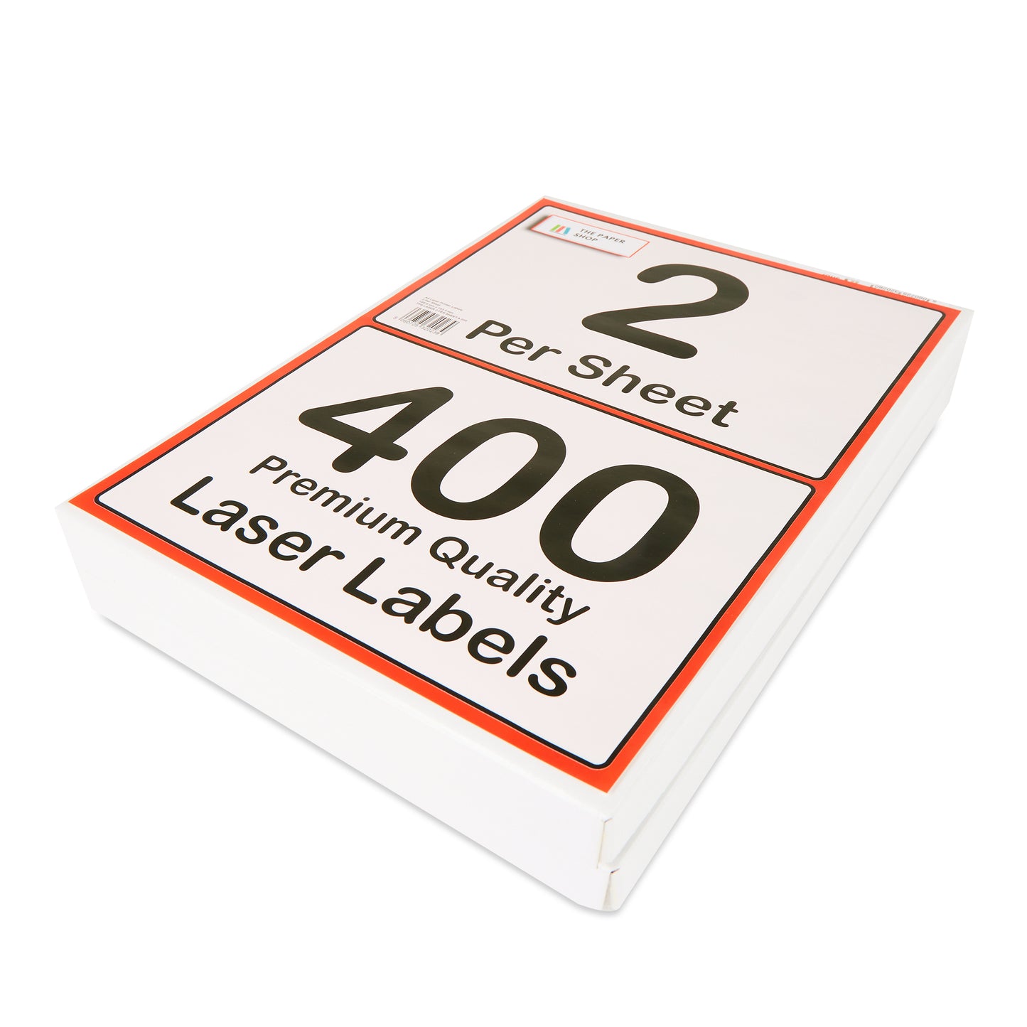 Self Adhesive White Sticky A5 Sticky Printer Address Labels  - 2 per Sheet on A4 - 200 Sheets